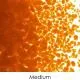 Bullseye Glass Burnt Orange Opalescent Frit COE90