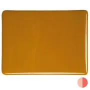 Bullseye Glass Butterscotch Opalescent, Double-rolled, 3mm COE90