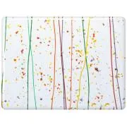 Bullseye Glass Clear Rainbow Mardi Gras, 3mm COE90