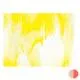 Bullseye Glass Clear, Sunflower Yellow Opal Streaky, Double-rolled, 3mm COE90