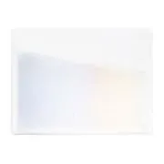 Bullseye Glass Clear Transparent, Rainbow Iridescent, Double-rolled, 3mm COE90