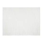 Bullseye Glass Clear Transparent, Reed Texture, 3mm COE90