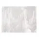 Bullseye Glass Clear, White Streaky, Double-rolled, 3mm COE90