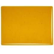 Bullseye Glass Dark Amber Transparent, Double-rolled, 3mm COE90