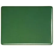 Bullseye Glass Dark Forest Green Opalescent, Thin-rolled, 2mm COE90