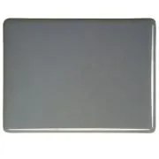Bullseye Glass Deco Gray Opalescent, Double-rolled, 3mm COE90