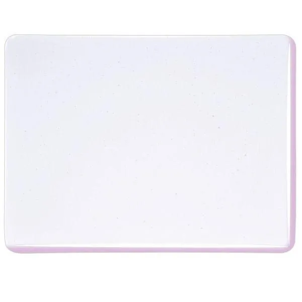 Bullseye Glass Fuchsia Transparent Tint, Double-rolled, 3mm COE90