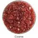 Bullseye Glass Garnet Red Transparent Frit COE90
