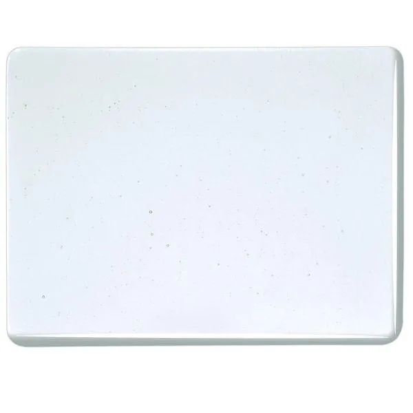 Bullseye Glass Gray Blue Transparent Tint, Double-rolled, 3mm COE90