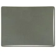 Bullseye Glass Gray Green Opalescent, Double-rolled, 3mm COE90