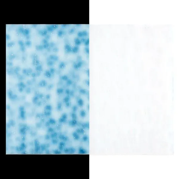 Bullseye Glass Lacy White, Double-rolled, 3mm COE90