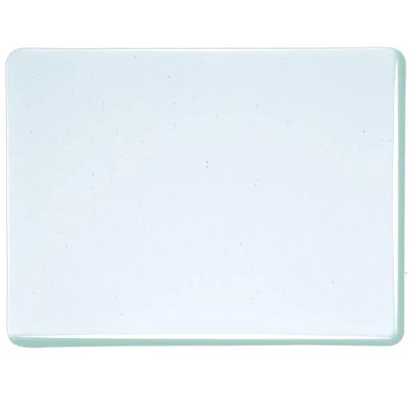 Bullseye Glass Lavender Green Shift Transparent Tint, Double-rolled, 3mm COE90