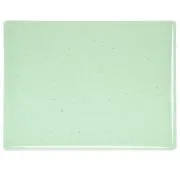 Bullseye Glass Leaf Green Transparent, Thin-rolled, 2mm COE90