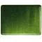 Bullseye Glass Light Aventurine Green Transparent, Double-rolled, 3mm COE90 - Size 10x10
