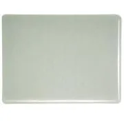 Bullseye Glass Light Silver Gray Transparent, Thin-rolled, 2mm COE90