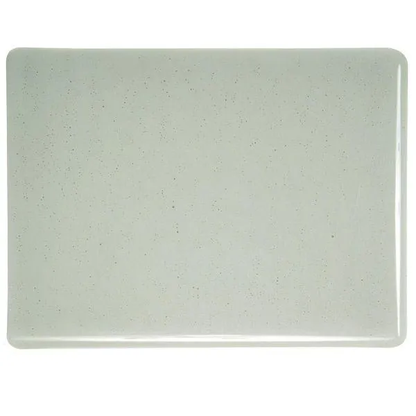 Bullseye Glass Light Silver Gray Transparent, Thin-rolled, 2mm COE90