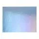 Bullseye Glass Light Sky Blue Transparent, Rainbow Iridescent, Double-rolled, 3mm COE90