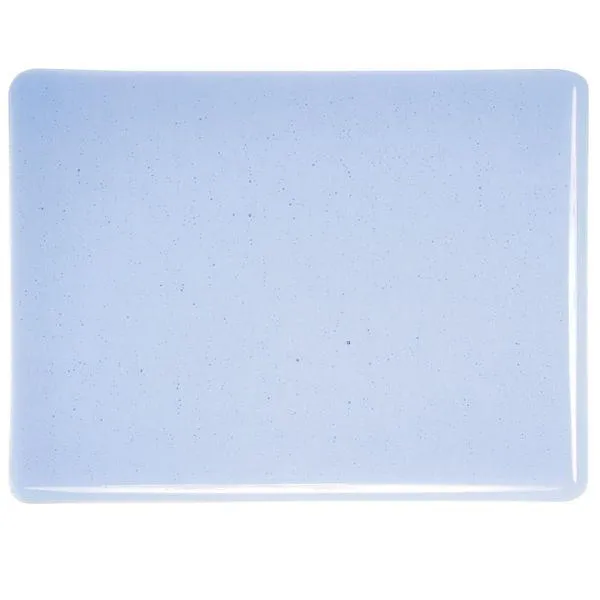 Bullseye Glass Light Sky Blue Transparent, Thin-rolled, 2mm COE90