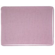 Bullseye Glass Light Violet Transparent, Double-rolled, 3mm COE90