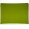 Bullseye Glass Lily Pad Green Transparent, Double-rolled, 3mm COE90 - Size 10x10