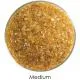 Bullseye Glass Medium Amber Transparent Frit COE90