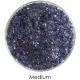 Bullseye Glass Midnight Blue Transparent Frit COE90