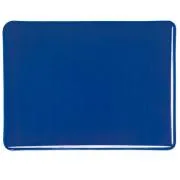Bullseye Glass Midnight Blue Transparent, Thin-rolled, 2mm COE90