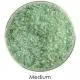 Bullseye Glass Mineral Green Transparent Frit COE90