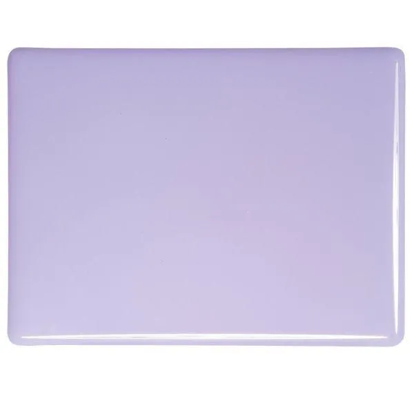 Bullseye Glass Neo-Lavender Opalescent, Thin-rolled, 2mm COE90