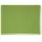 Bullseye Glass Olive Green Transparent, Double-rolled, 3mm COE90 - Size 10x10
