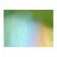 Bullseye Glass Olive Green Transparent, Rainbow Iridescent, Thin-rolled, 2mm COE90