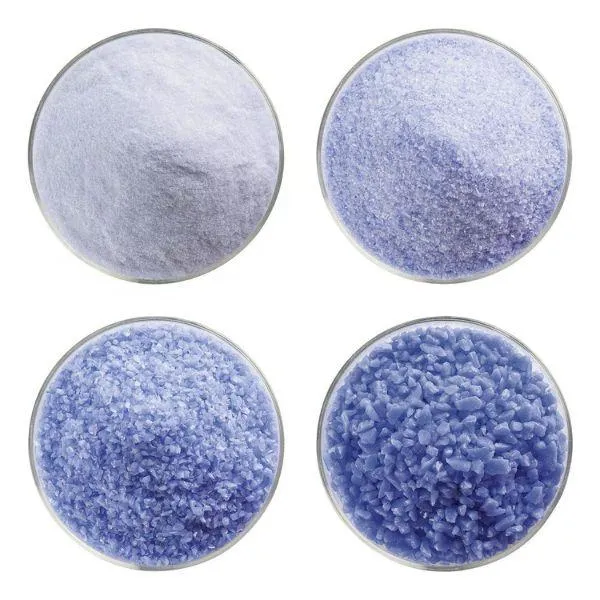 Bullseye Glass Periwinkle Opalescent Frit COE90