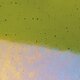 Bullseye Glass Pine Green Transparent Rainbow Iridescent Double-rolled 3mm COE90