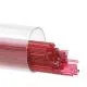 Bullseye Glass Stringers Cranberry Pink Transparent COE90