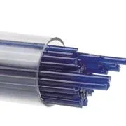 Bullseye Glass Stringers Deep Cobalt Blue Opalescent COE90
