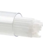 Bullseye Glass Stringers Dense White Opalescent COE90