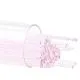 Bullseye Glass Stringers Erbium Pink Transparent Tint COE90