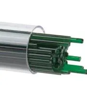 Bullseye Glass Stringers Kelly Green Transparent COE90