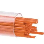 Bullseye Glass Stringers Orange Opalescent COE90