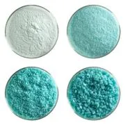 Bullseye Glass Turquoise Blue Opalescent Frit COE90