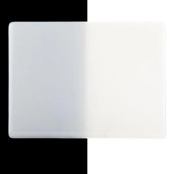 Bullseye Glass Warm White Opalescent, Thin-rolled, 2mm COE90
