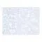 Bullseye Glass White, Mottle Opalescent, Single-rolled, 3mm, Non-Fusible - Size 10x10
