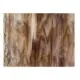 Bullseye Glass White Opal, Dark Brown Streaky,  Double-rolled, 3mm COE90