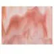 Bullseye Glass White Opal, Salmon Pink Opal Streaky, Double-rolled, 3mm COE90