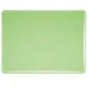 CBS Dichroic Coating Rainbow 2 on Bullseye Light Green Transparent, Thin-rolled, 2mm COE90