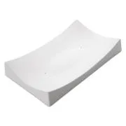 Bullseye Glass Mold #8924, Rectangular Slumper