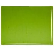 Bullseye Glass Medieval Green Transparent, Thin-rolled, 2mm COE90