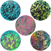 CBS Dichroic Assortment Splatter Pattern COE90