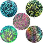 CBS Dichroic Assortment Splatter Pattern COE90