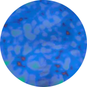 CBS Dichroic Coating Aqua Aurora Borealis Pattern on Thin Black  Glass COE96